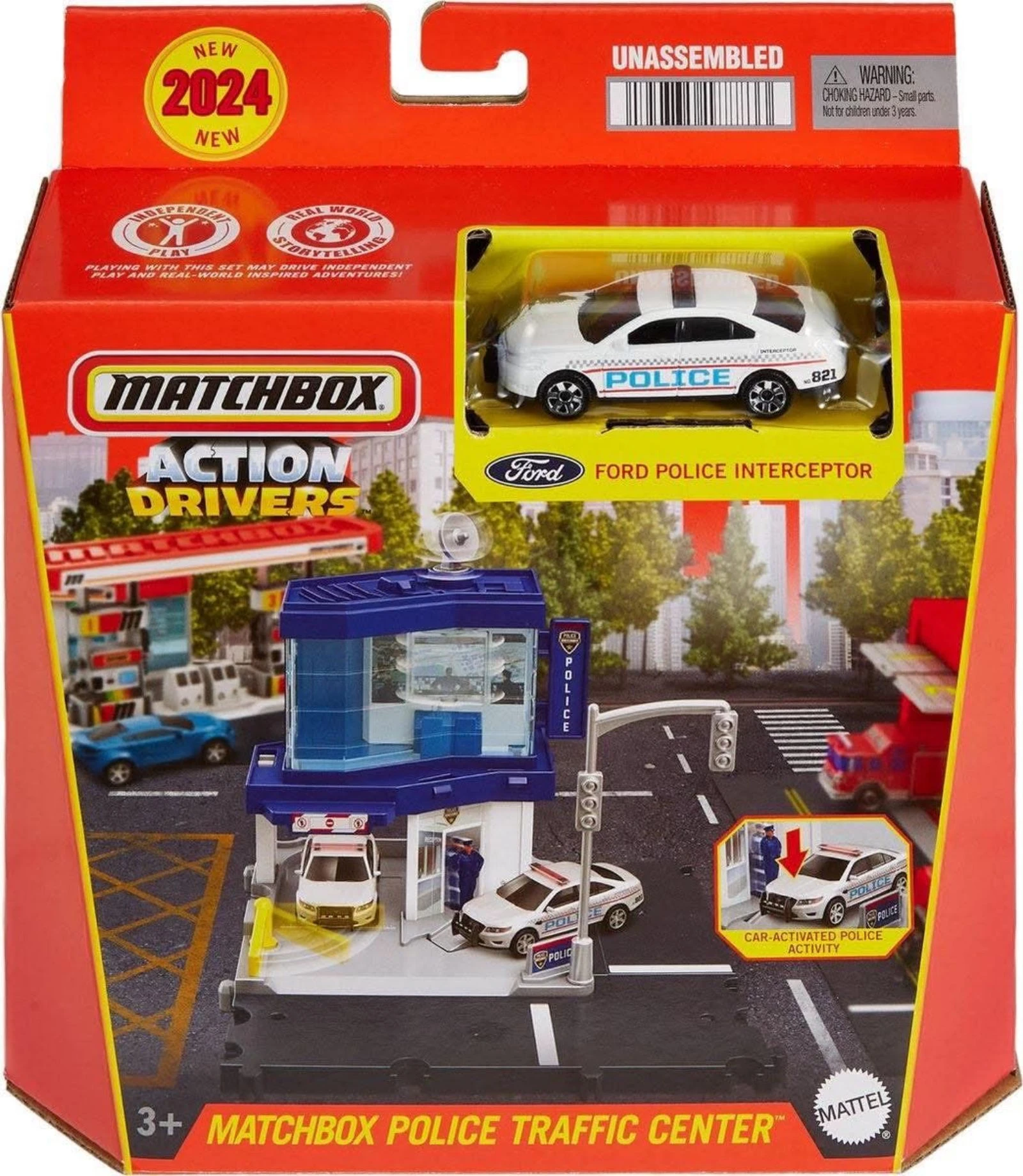 Matchbox Action Drivers Police station 